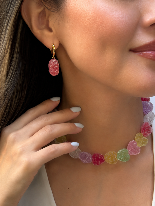 La Marmelade Earrings — Red